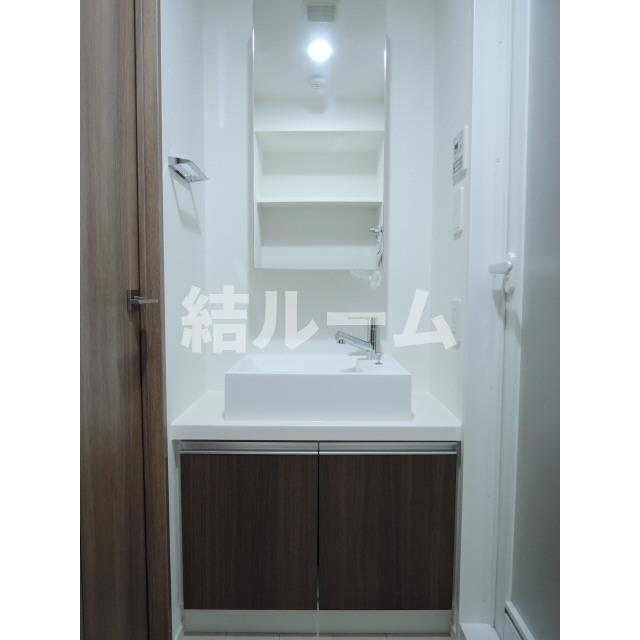 北区滝野川７丁目の賃貸マンションの洗面所