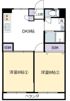 【間取り】 | 第三パークサイド羽根木