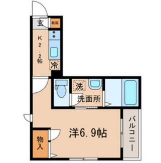 【間取り】 | ネージュ西糀谷