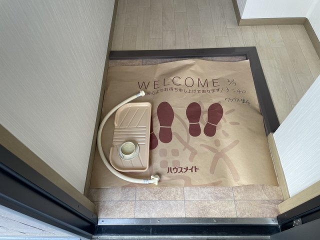 メゾン・シキトウの玄関