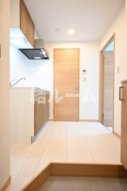 北区神谷１丁目の賃貸マンションの玄関