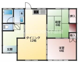 幸ヶ丘団地の間取り
