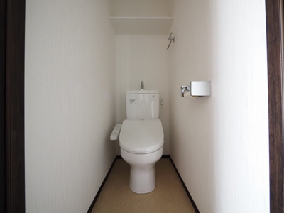 【トイレ】 | プレジオ都島ASIAN | 落ち着いた色調のトイレです