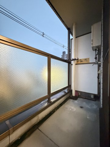 N court 東粉浜のバルコニー