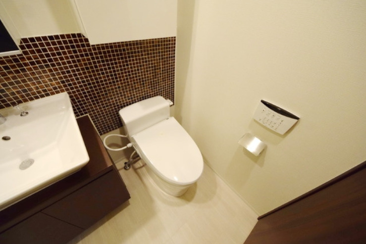 千代田区神田錦町２丁目の賃貸マンションのトイレ