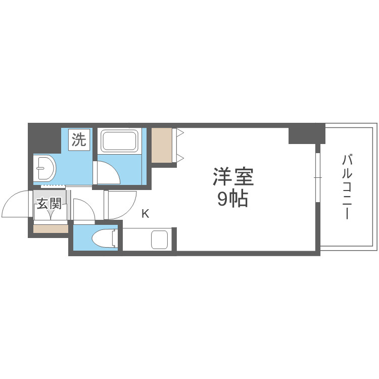 メゾン田中ー平野の間取り