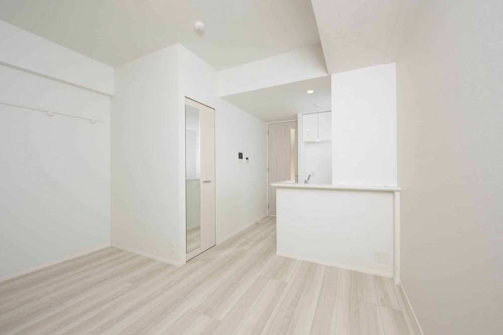 新品家具付きマンション住吉30(KaGood福岡)の居間・リビング