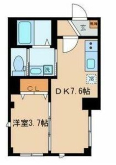 【間取り】 | エムズ京急蒲田