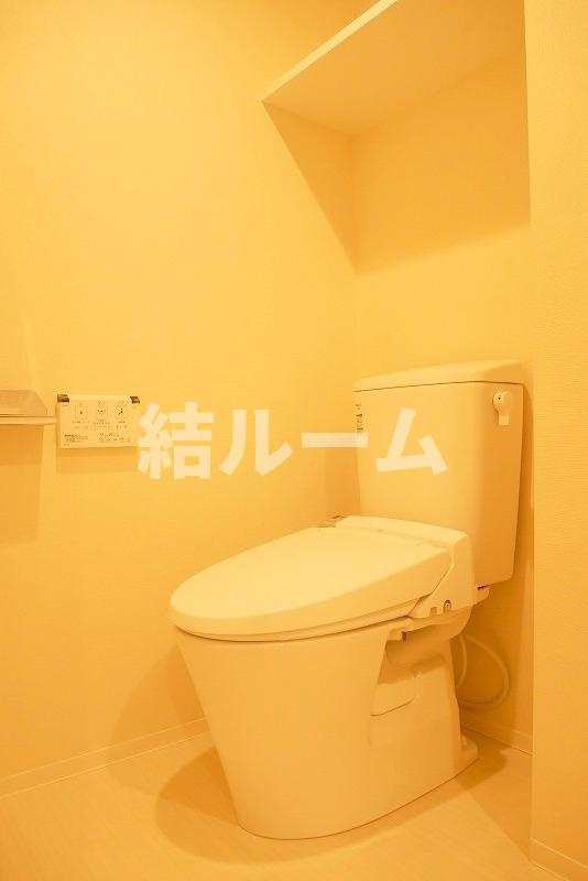 豊島区高田１丁目の賃貸マンションのトイレ