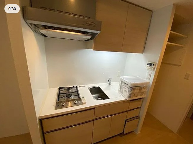 中央区日本橋本町４丁目の賃貸マンションのキッチン