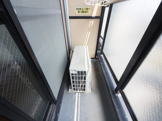 IVY FLATのバルコニー