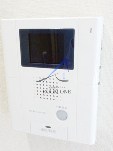 ミラベル諏訪のセキュリティ|モニター付きインターホンです。