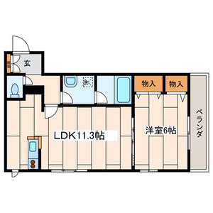 ミラベル諏訪の間取り|間取りです。