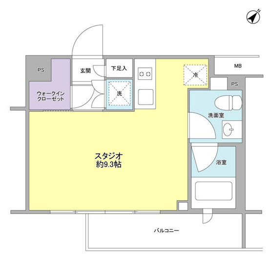 【間取り】 | スタイリオ中延ⅡＷＥＳＴ