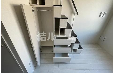 板橋区大山西町のアパートの居間・リビング
