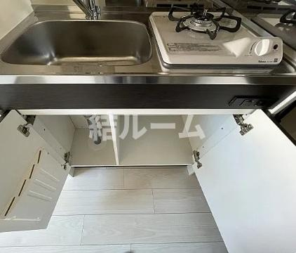 板橋区大山西町のアパートのキッチン