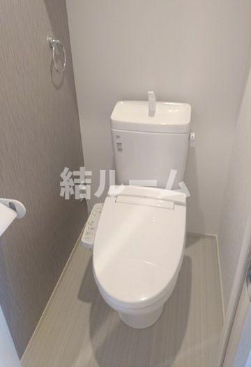 板橋区大山西町のアパートのトイレ