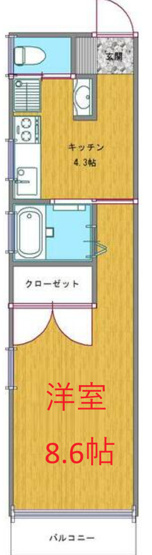 【間取り】 | ハイメゾンA1