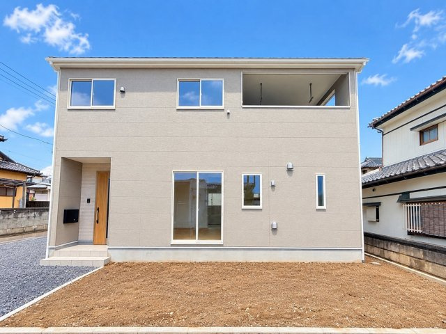 ひたちなか市平磯町　第2　新築戸建て　3号棟の外観|当日予約・現地集合・現地解散でのご見学も大歓迎ですので、お気軽にお問い合わせください(*^^*)