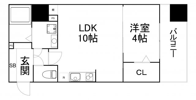 【間取り】 | Grand Place谷町