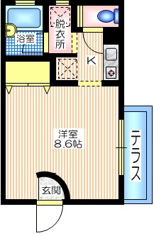 シャルマンＮの間取り