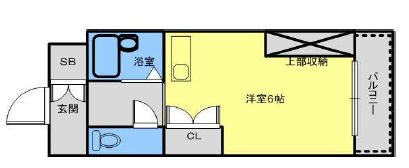 アローズパーク7階の間取り