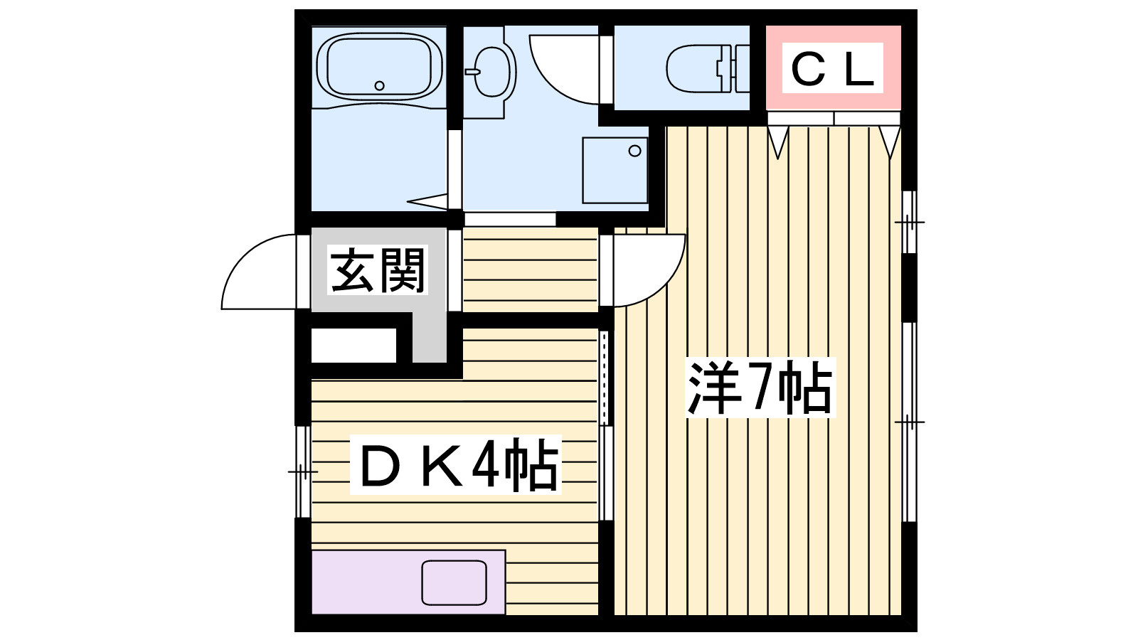 ヒルトップの間取り
