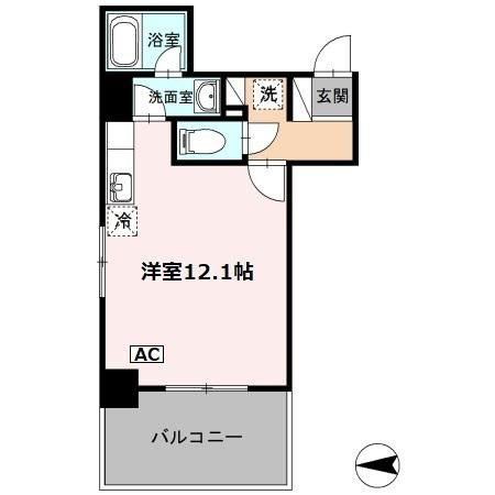 メディウス浅草橋の間取り