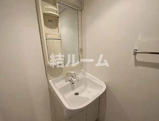 板橋区板橋１丁目の賃貸マンションの洗面所