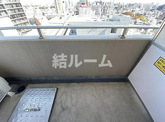 板橋区板橋１丁目の賃貸マンションのバルコニー