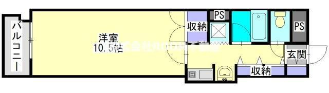 Residence上町　EASTの間取り