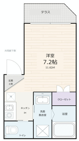 【間取り】 | ソレイユ西大井