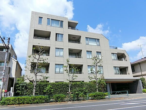 パークハウス上野毛四丁目の外観|落ち着いた雰囲気の外観です