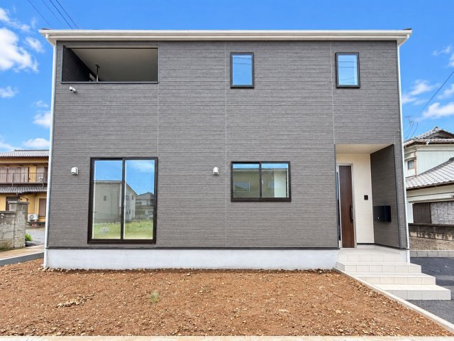 ひたちなか市平磯町　第2　新築戸建て　4号棟の外観|当日予約・現地集合・現地解散でのご見学も大歓迎ですので、お気軽にお問い合わせください(*^^*)