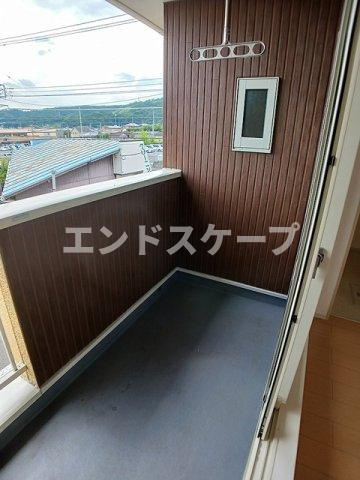 プリムヴェールのバルコニー|高崎、前橋のお部屋探しはエンドスケープまで！お客様の理想お聞かせ下さい♪