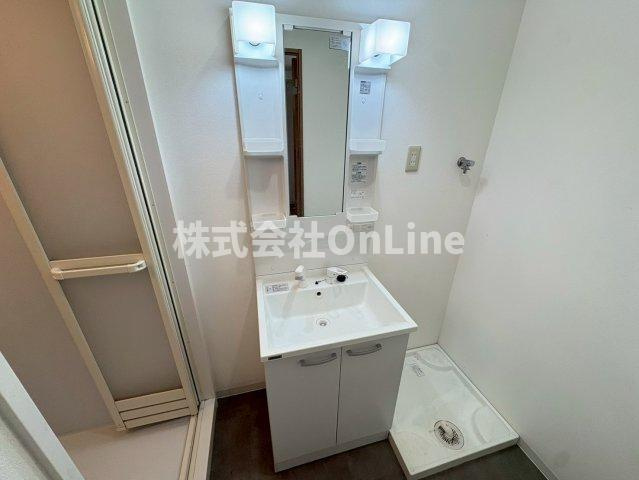 大阪市生野区新今里２丁目の賃貸マンションの洗面所