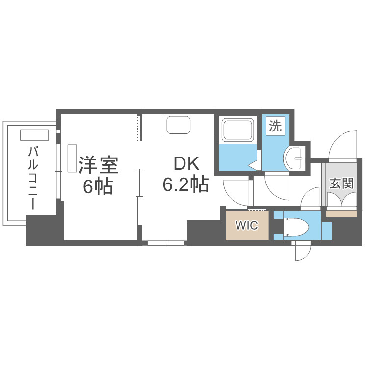CAVANA梅田北 の間取り