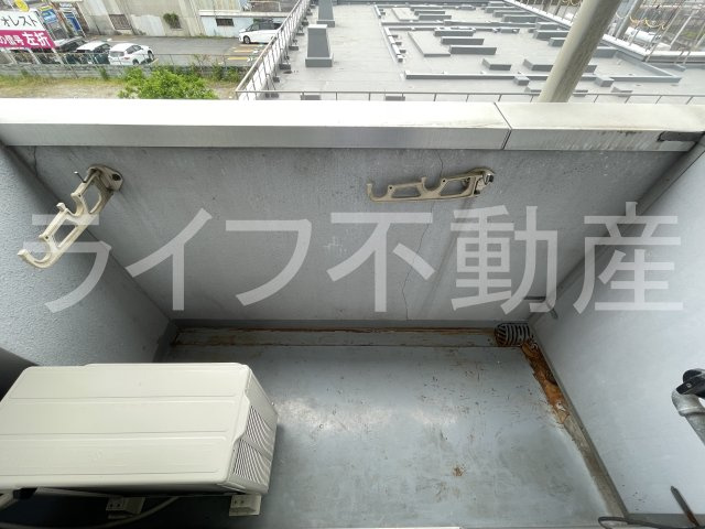 ベストレジデンス瓢箪山Iのバルコニー