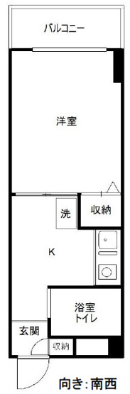 【間取り】 | メゾンブランシュ不動前