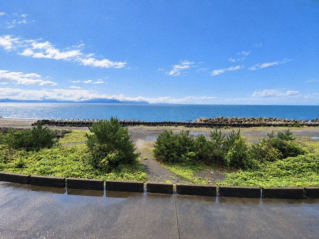 富士市中丸の中古一戸建の周辺|海まで徒歩１分です。気分転換やリラックスしたいときにふらっと散歩はいかがですか？
