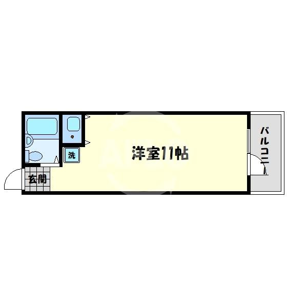 グランドメゾン与力町の間取り|グランドメゾン与力町　ひろびろとした室内