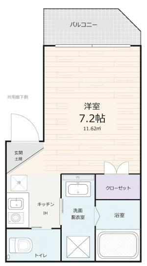 【間取り】 | ソレイユ西大井