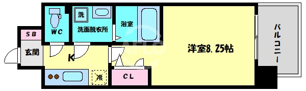 アーデン谷町の間取り|アーデン谷町　間取り