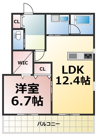 【間取り】 | Le Vent覚王山