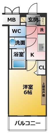 プレリス丸の内オーレルの間取り