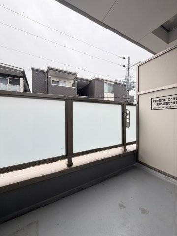 F asecia vagueのバルコニー