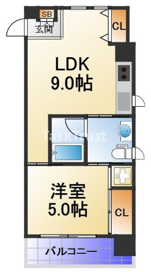 【間取り】 | ネクストステージ都島