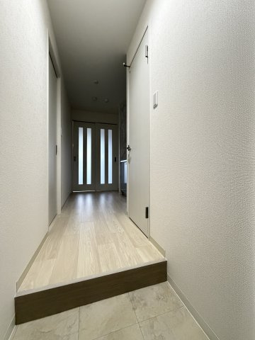 双輪建物第八コーポの玄関