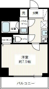 HY's Stage Brillantの間取り