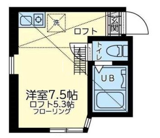 【間取り】 | ユナイト黄金町アステカ